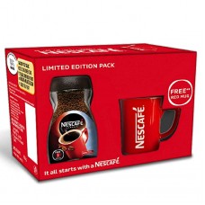 Nescafe Classic Coffee, 100g with Free Red Mug LIMITED EDITION PACK