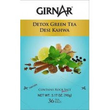 Girnar Detox Green Tea - Desi Kahwa 90 g (36 Tea Bags)