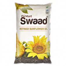Swaad Refined Sunflower Oil : 1 Litre