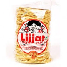 Lijjat Mini Udad Papad Family Pack 1 kg