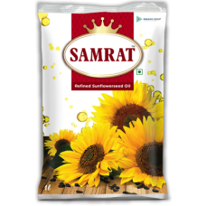Samrat refined sunfllower 1L oil