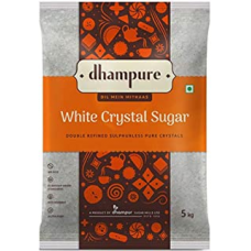 Dhampure White Crystal Sugar 1Kg