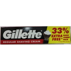 Gillette Regular Shaving Cream 33% extra 93.1g
